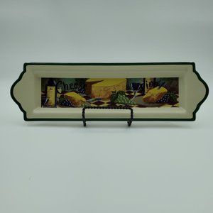 Papel Giftware Cheese Plate Cracker Serving Dish Relish Tray